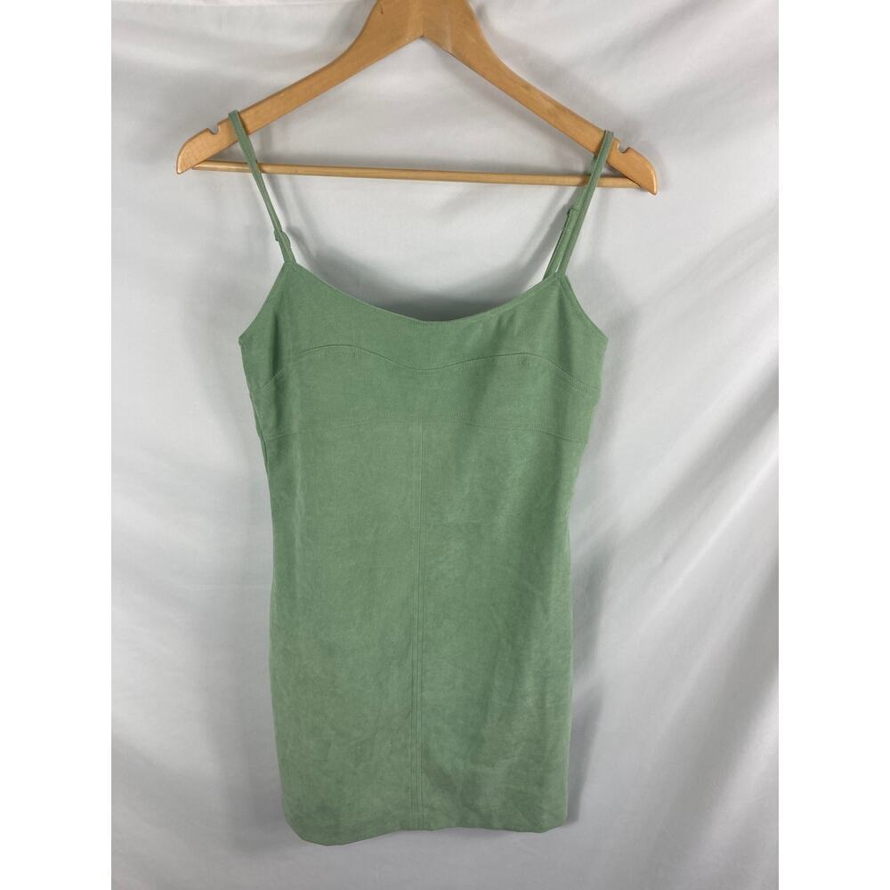 NWT Lottie Moss Sage Green Cami Mini Dress Size Small